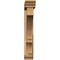 Ekena Millwork Balboa Traditional Smooth Bracket w/ Offset Brace, Western Red Cedar, 5 1/2"W x 34"D x 34"H BKT0604X34X34BOA01SWR - alternate 4